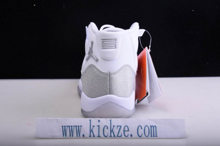 jordan 11 retro white metallic silver - ar0715-100