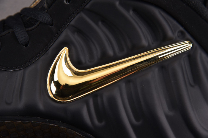 Nike Air Foamposite Pro Black Metallic Gold 624041-009