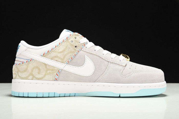 nike dunk low barbershop grey - dh7614-500