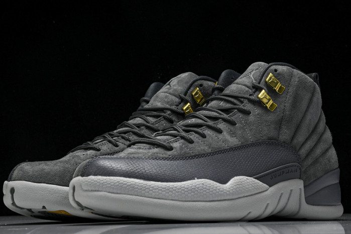 jordan 12 retro dark grey - 130690-005