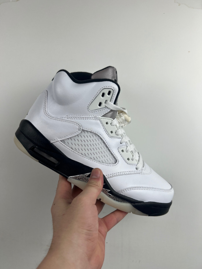 air jordan 5 “white black” dd0587-110