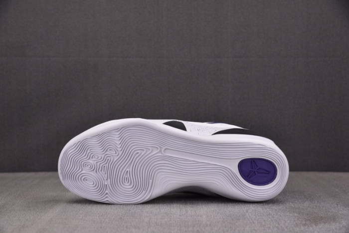 Kobe 9 Elite Low EM Protro White Court Purple IH1401-100