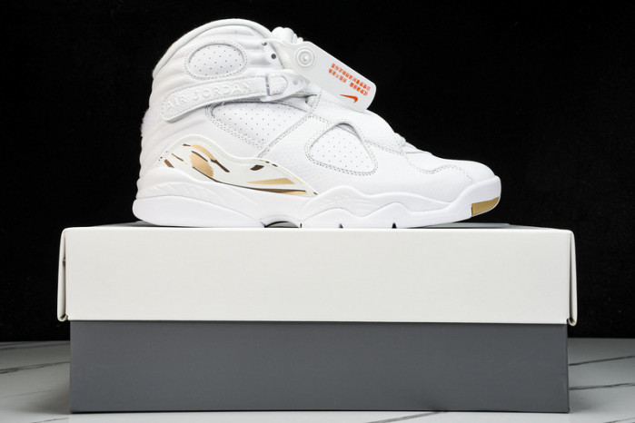 jordan 8 retro ovo white - aa1239-135