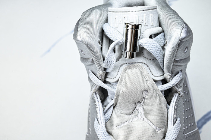 Jordan 6 Retro PSG Paris Saint-Germain Silver -IQ5135-001
