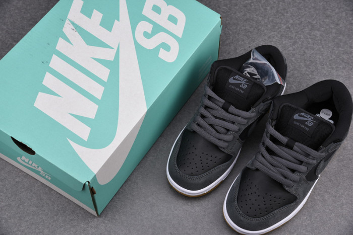 nike sb dunk low dark grey black gum - ar0778-001