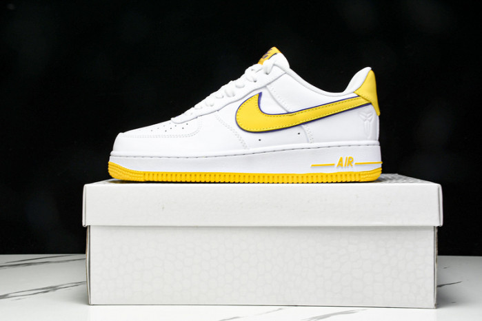 Nike Air Force 1 Low Retro QS Kobe Bryant Lakers Home FZ1151-100