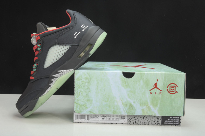clot x air jordan 5 low dm4640-036