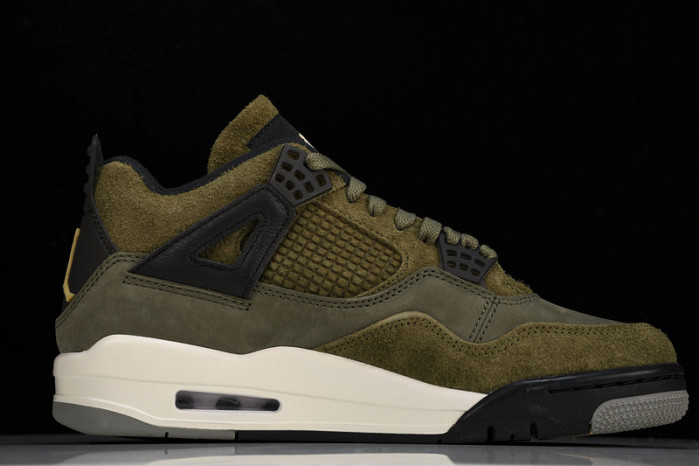 air jordan 4 craft "medium olive" fb9927-200