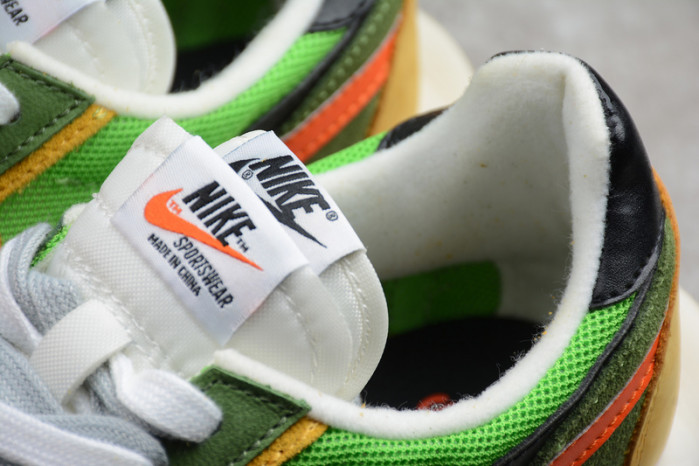 nike ld waffle sacai green multi - bv0073-300