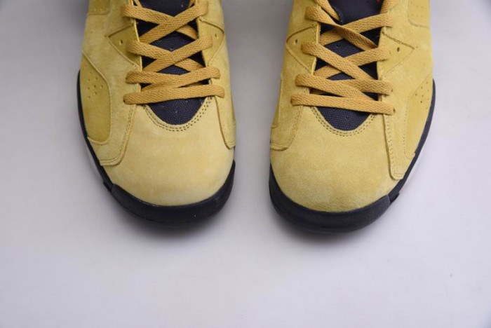 travis scott air jordan 6 yellow - cn1084-300