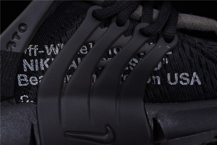 of x nike air presto black aa3830-002